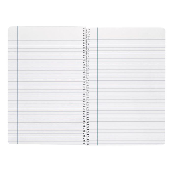 Cuaderno Espiral Liderpapel Folio Witty Tapa Dura 80H 75 gr Rayado Horizontal 8 mm Con Margen Colores Surtidos 9