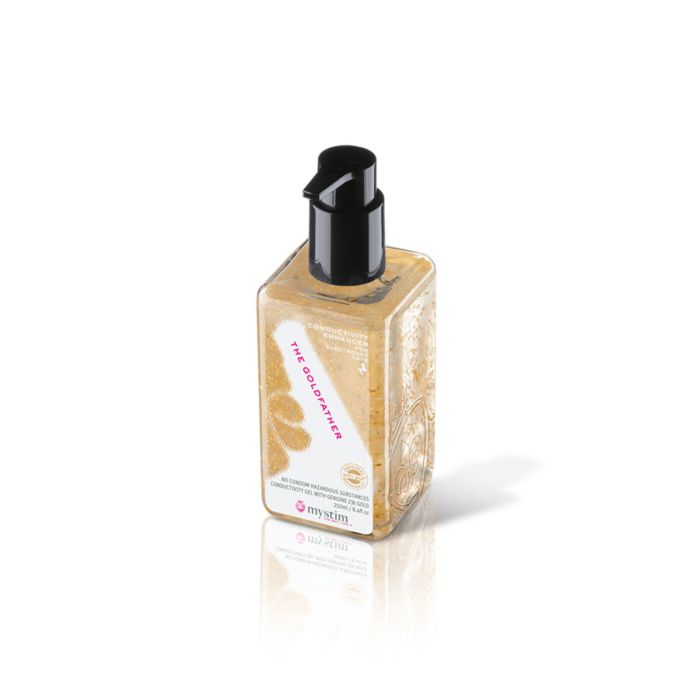 Lubricante Con Base de Agua Mystim The Goldfather Conductive 4 Lubricante Con Base de Agua Mystim The Goldfather Conductive 4
