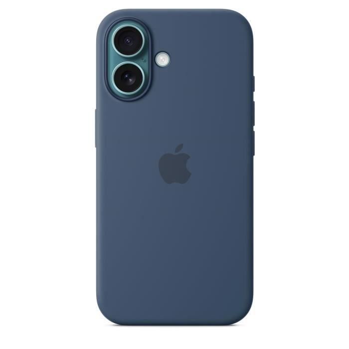 Apple Funda de silicona con MagSafe para iPhone 16 - Mezclilla 1