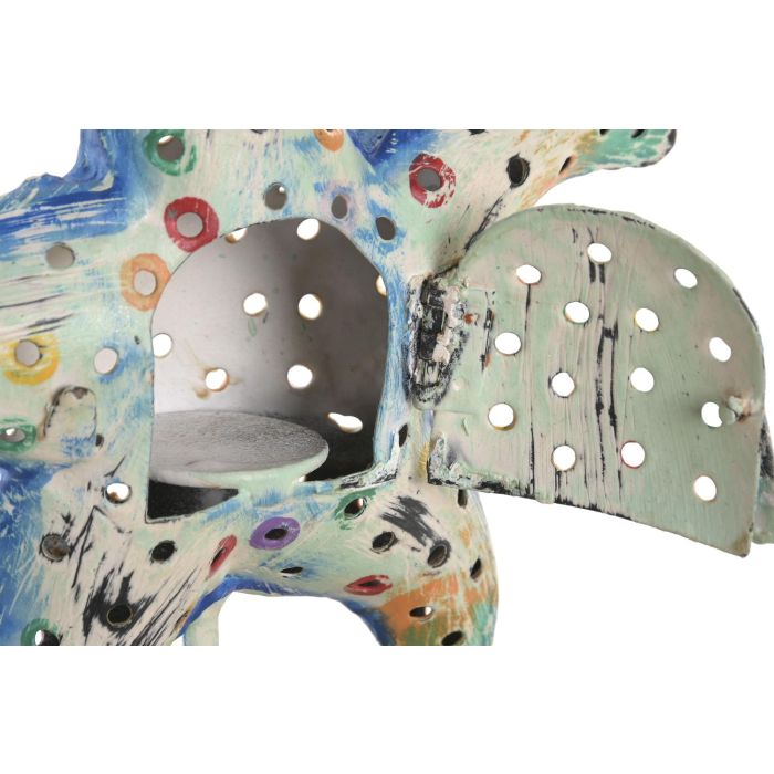 Decoracion Mediterraneo DKD Home Decor Azul Multicolor 8 x 25 x 22 cm (2 Unidades) 3