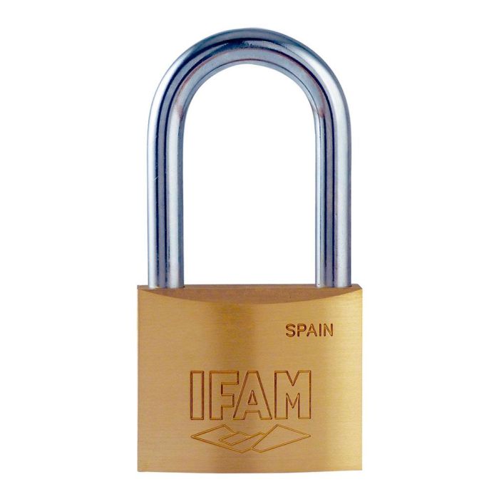 Ifam Candado K30AL Latón 30mm Arco Largo con 2 Llaves 0 Ifam Candado K30AL Latón 30mm Arco Largo con 2 Llaves 0