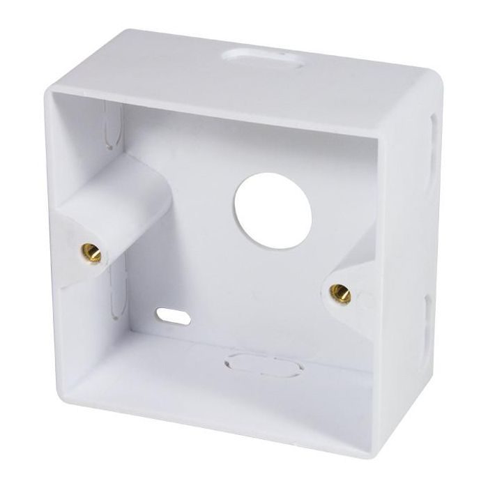 Logilink CAT 6 Auf und Unterputzdose vollgeschirmt RAL 9003 3 Logilink CAT 6 Auf und Unterputzdose vollgeschirmt RAL 9003 3