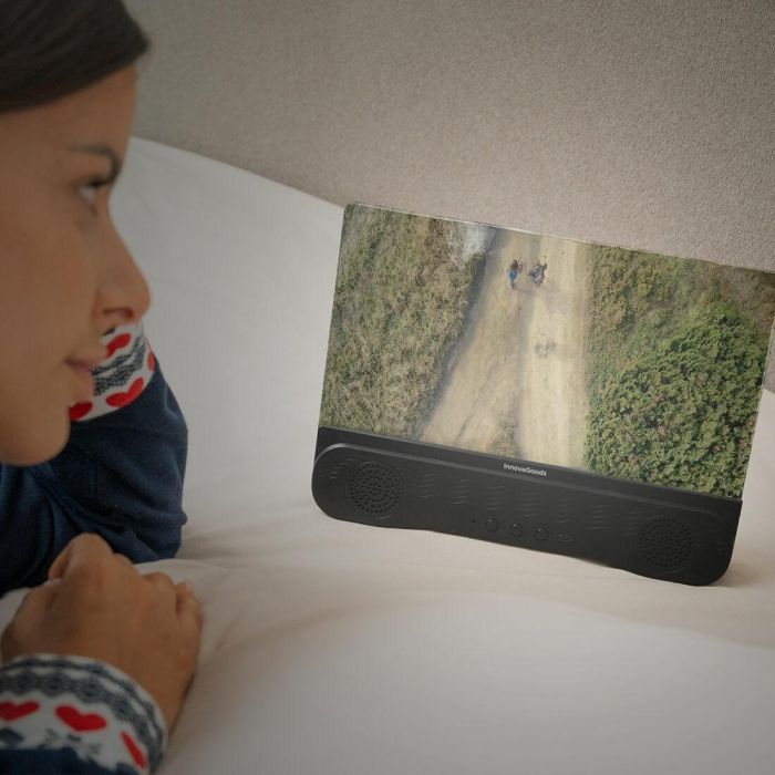 Amplificador de Pantalla para Móviles con Altavoz Recargable Screenier InnovaGoods 4 Amplificador de Pantalla para Móviles con Altavoz Recargable Screenier InnovaGoods 4