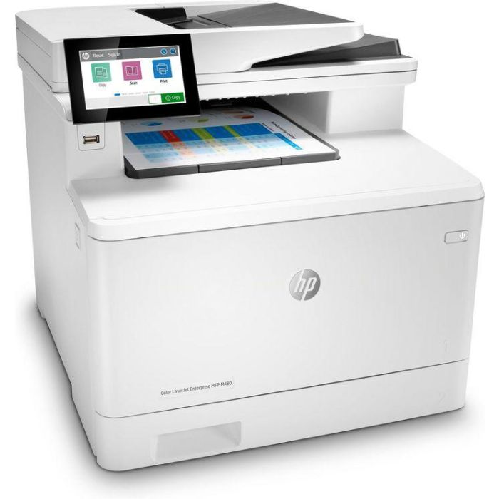 HP Color LaserJet Enterprise M480F Multifunción Impresora Láser Color, Copiadora, Escáner y Fax 2