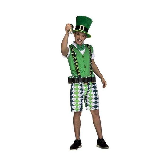 Disfraz adulto san patricio con cerveza talla m-l Disfraz adulto san patricio con cerveza talla m-l