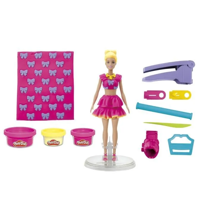 Hasbro Barbie Diseñador de Muñecas Play-Doh Edad Mínima Recomendada 5 Años 2