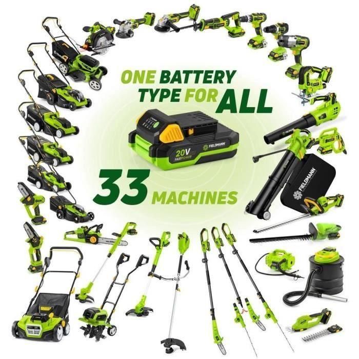 Fieldmann FZP 70101-0 Mini motosierra inalámbrica 1