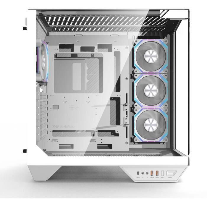 Darkflash DAR4711527001475 Caja PC Cubo sin Fuente Alimentación Formato ATX - Blanco 2