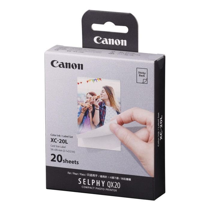 Papel Fotográfico Mate Canon 6755C002 5,4 x 8,5 cm (20 Unidades) 2