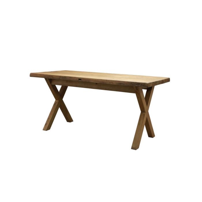 Mesa Comedor Alpino DKD Home Decor Natural 100 x 76 x 220 cm