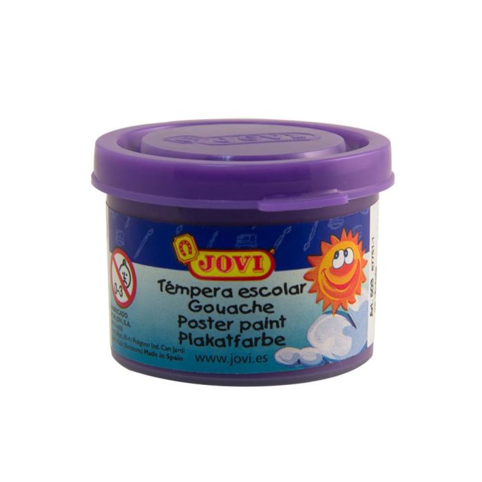 Témperas Jovi 50323 Violeta Madera Papel Tela Cartulina 35 ml 5 Unidades 1