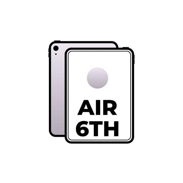 Apple MV6Y3TY/A iPad Air 13" Wi-Fi + 5G M2 256GB Púrpura - Pantalla Liquid Retina True Tone, Compatible Apple Pencil Pro Apple MV6Y3TY/A iPad Air 13" Wi-Fi + 5G M2 256GB Púrpura - Pantalla Liquid Retina True Tone, Compatible Apple Pencil Pro