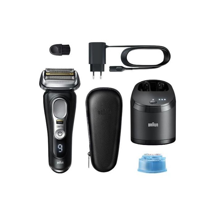 Braun Series 9 Pro 9460cc Máquina de Afeitar Eléctrica de Láminas Recargable con Estación de Limpieza Clean&Charge 1 Braun Series 9 Pro 9460cc Máquina de Afeitar Eléctrica de Láminas Recargable con Estación de Limpieza Clean&Charge 1
