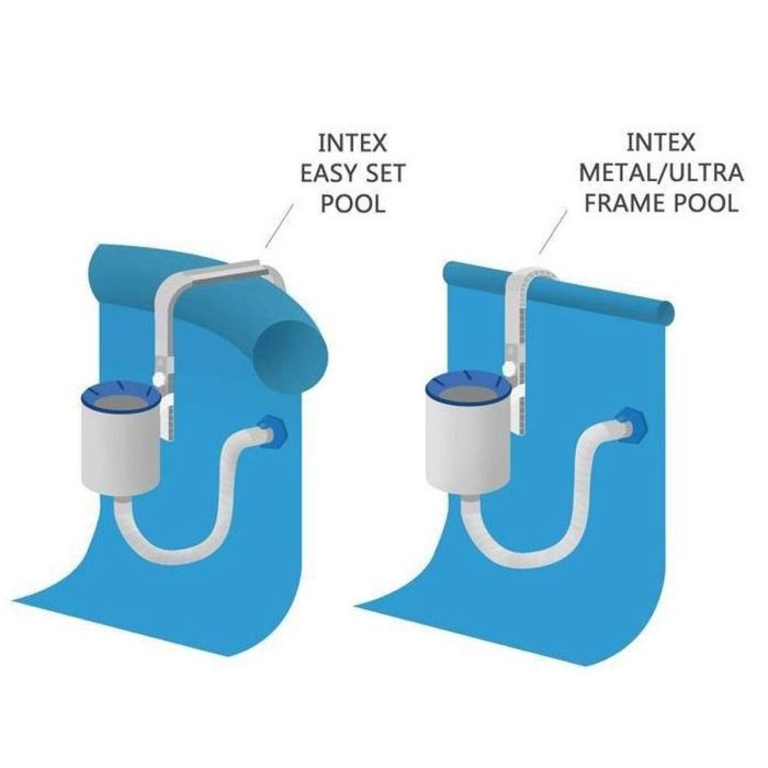 Intex Skimmer de Superficie para Piscinas Independientes o Tubulares - Mantiene el Agua Limpia, Canasta Flotante y Fácil Conexión 6 Intex Skimmer de Superficie para Piscinas Independientes o Tubulares - Mantiene el Agua Limpia, Canasta Flotante y Fácil Conexión 6