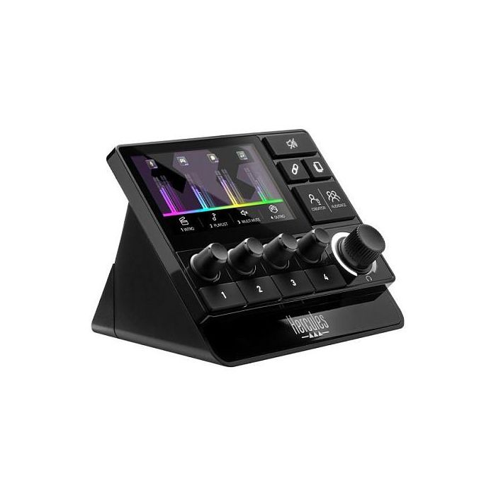 Hercules Stream 200 XLR Controlador de Audio, Negro, 9 Botones, Windows 10/11 Hercules Stream 200 XLR Controlador de Audio, Negro, 9 Botones, Windows 10/11