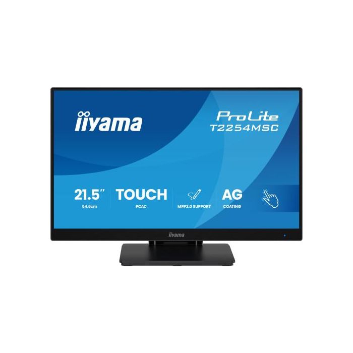 iiyama T2254MSC-B2AG Pantalla Táctil LED 21.5" Full HD 1920x1080 IPS 4ms Altavoces Negros 6