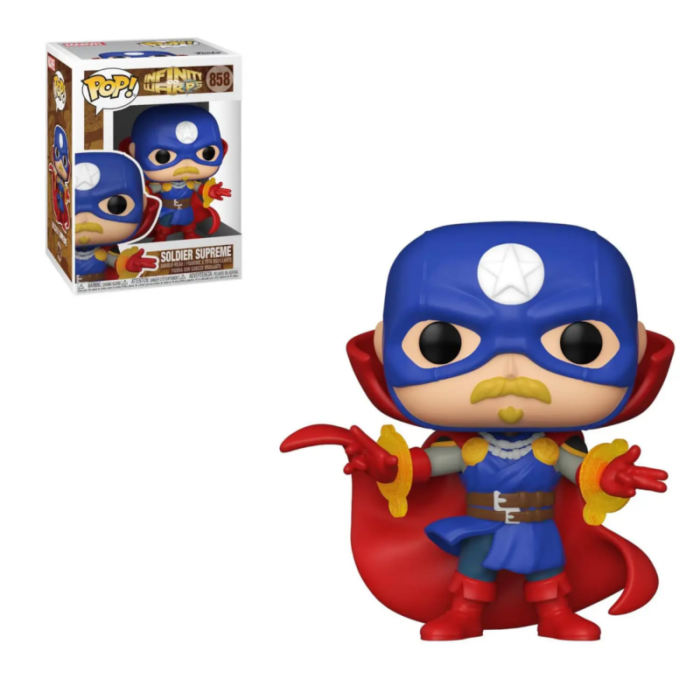Funko Pop Marvel Infinity Warps Soldado Supremo Nº 855 -Caja Original- 1 Funko Pop Marvel Infinity Warps Soldado Supremo Nº 855 -Caja Original- 1