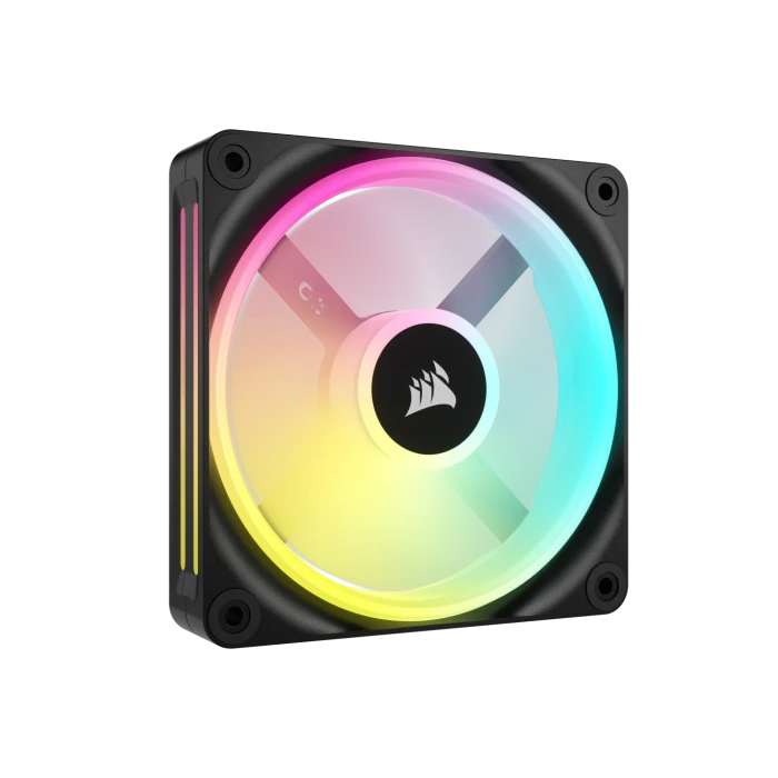 Corsair CO-9051001-WW Ventilador para Carcasa de Ordenador de 12 cm, Negro y Blanco