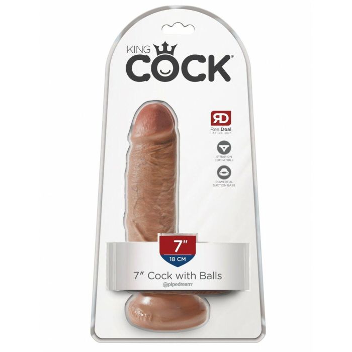 Consolador Realista Pipedream King Cock PVC Ø 4,6 cm 4