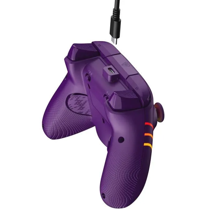 Turtle Beach Gamepad Afterglow Wave RGB Con Cable Morado Xbox Series X|S Xbox One PC TUR0840454400083 2 Turtle Beach Gamepad Afterglow Wave RGB Con Cable Morado Xbox Series X|S Xbox One PC TUR0840454400083 2