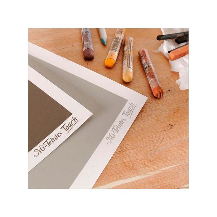 Canson Papel De Arte Mi-Teintes Touch 50x65 cm Gris Cielo 10H Canson Papel De Arte Mi-Teintes Touch 50x65 cm Gris Cielo 10H