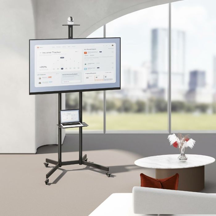 Soporte de Mesa para Pantalla MacLean MC-113 B 70" 8