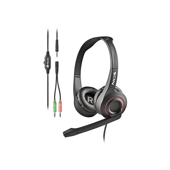 Auriculares Con Micro Ngs Msx10 Pro Doble Jack