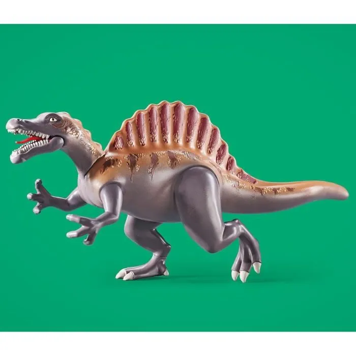 Playmobil Ataque Del Spinosaurio 71820 Dinos con Vehículo e Investigador 3 Playmobil Ataque Del Spinosaurio 71820 Dinos con Vehículo e Investigador 3