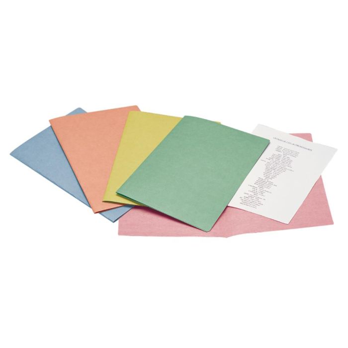 Subcarpeta Cartulina Liderpapel Folio Colores Surtidos Paquete De 25 Unidades Retractiladas 1