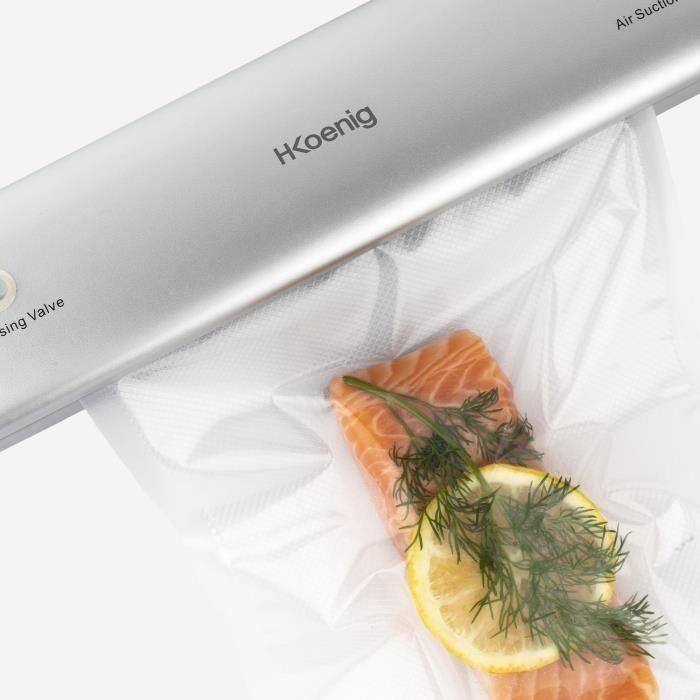 Envasadora al vacío para alimentos - HKoeNIG - SSV32 - Conservación de alimentos - Gris 2 Envasadora al vacío para alimentos - HKoeNIG - SSV32 - Conservación de alimentos - Gris 2