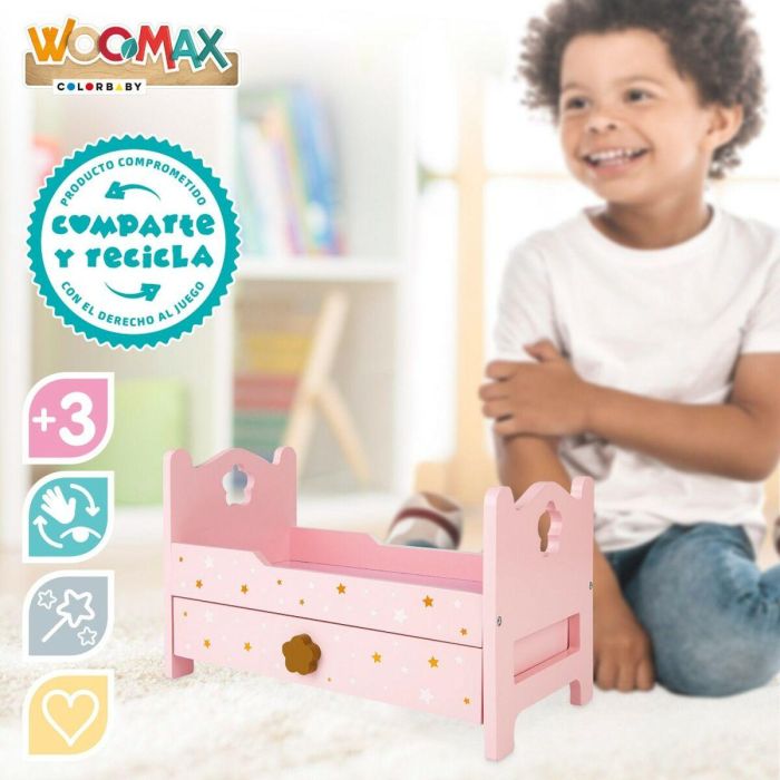 Cama Woomax Rosa 4 Unidades 31 x 20 x 16 cm 3