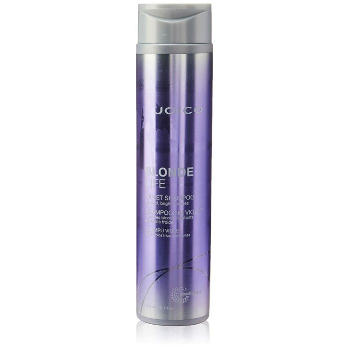 Joico Champú Neutralizador Tonos Amarillos Blonde Life Violet sin Sulfatos SLS/SLES 300ml