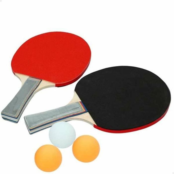 Palas de ping pong . incluye2 palas y pelotas 20,5x4,5x3,2cm 1