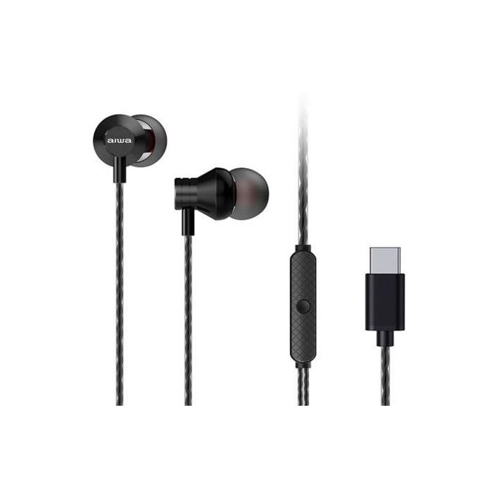 Auriculares Aiwa Estm - 50Usb - C Bk Usb Tipo Auriculares Aiwa Estm - 50Usb - C Bk Usb Tipo