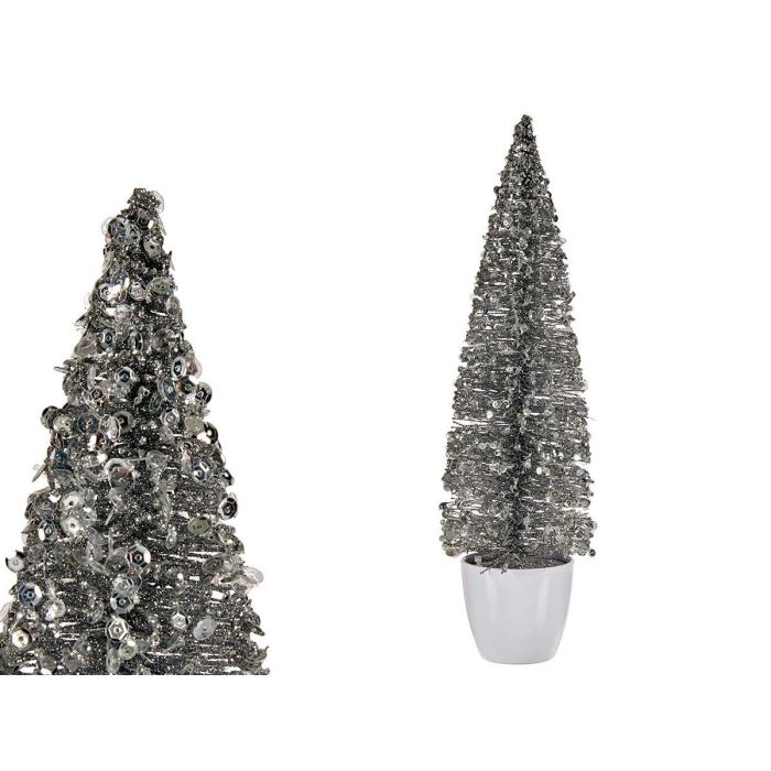 Krist+ Árbol con Piedra Grande Plata, Plástico, 10x38x10 cm (6 Unidades) Krist+ Árbol con Piedra Grande Plata, Plástico, 10x38x10 cm (6 Unidades)