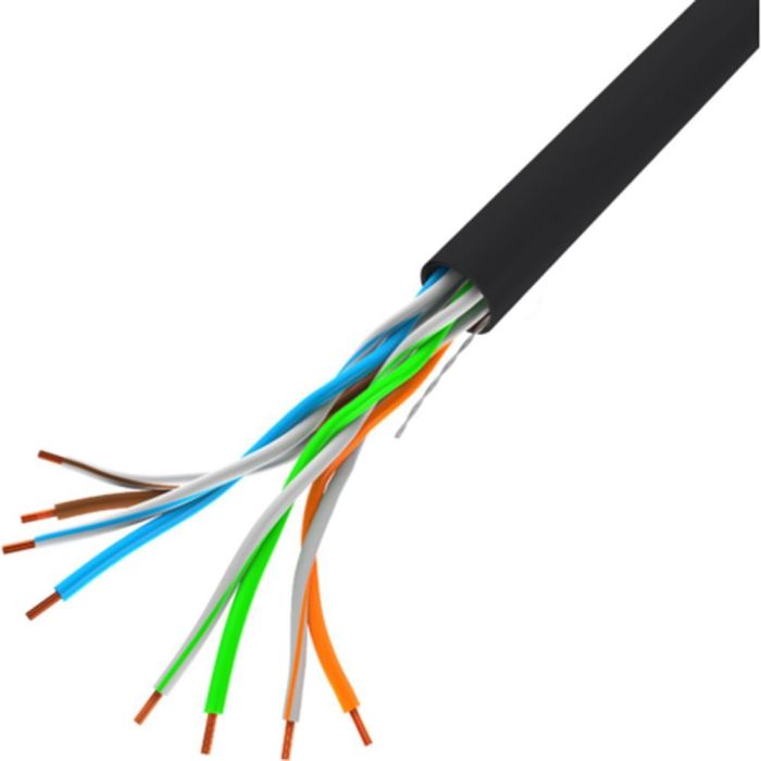 Lanberg LCU5-10CC-0305-BK cable de red Negro 305 m U/UTP (UTP) 1 Lanberg LCU5-10CC-0305-BK cable de red Negro 305 m U/UTP (UTP) 1