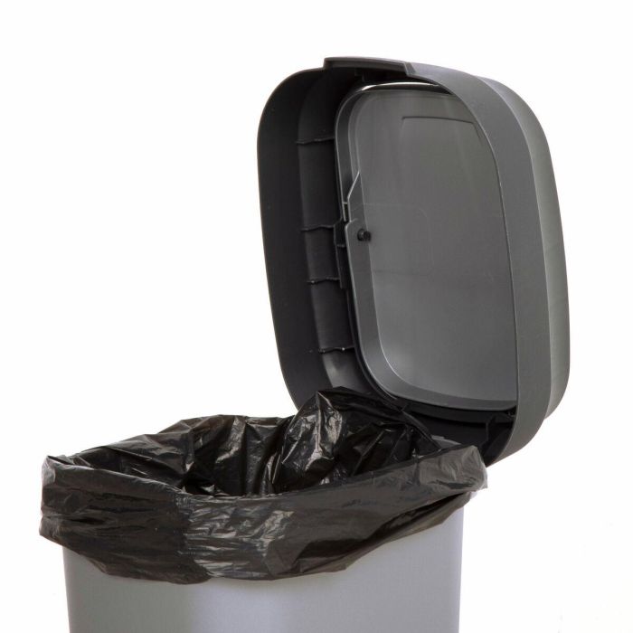 Cubo de basura Curver Gris oscuro Plástico 50 L (6 Unidades) 2 Cubo de basura Curver Gris oscuro Plástico 50 L (6 Unidades) 2