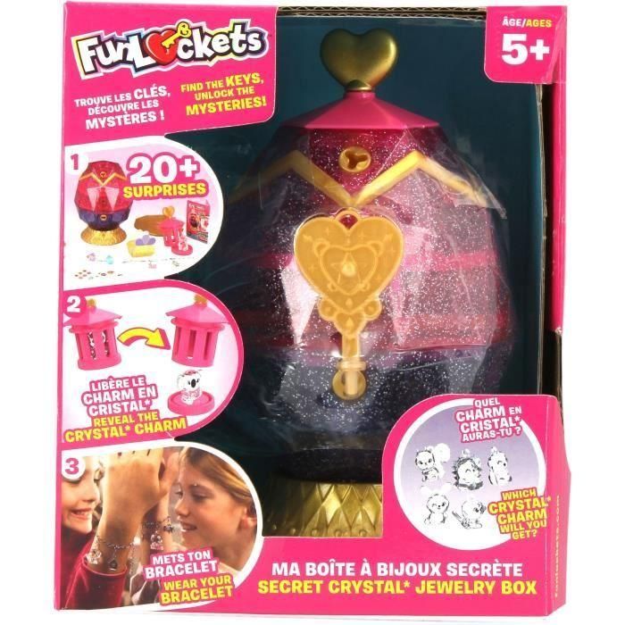 Joyero - KD - Funlockets - My Secret Jewelry Box - Descubre más de 20 sorpresas en su interior 1 Joyero - KD - Funlockets - My Secret Jewelry Box - Descubre más de 20 sorpresas en su interior 1