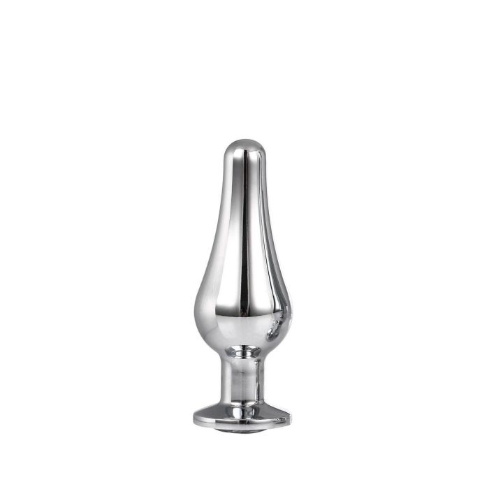 Plug Anal Dream Toys Gleaming Love Plateado 5 Plug Anal Dream Toys Gleaming Love Plateado 5