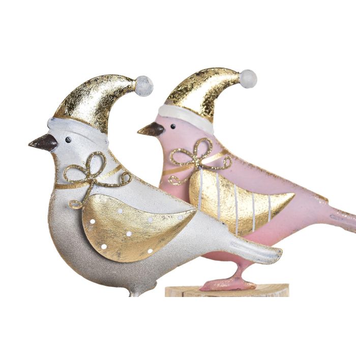 DKD Home Decor Figura Navidad Pájaro Fantasía Metal Colores Surtidos 3x17.5x12.5 cm (6 Unidades) 1 DKD Home Decor Figura Navidad Pájaro Fantasía Metal Colores Surtidos 3x17.5x12.5 cm (6 Unidades) 1