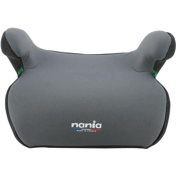 Asiento elevador con fijaciones isofix NANIA ALPHIX 135-150 cm R129 de 8 a 12 años Fabricado en Francia Con reposabrazos Negro Asiento elevador con fijaciones isofix NANIA ALPHIX 135-150 cm R129 de 8 a 12 años Fabricado en Francia Con reposabrazos Negro