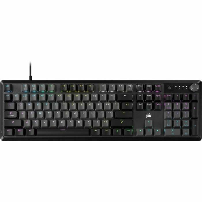 Corsair COR1701162256626 Teclado Mecánico Gaming K70 CORE RGB, Interruptores Lineales Red, Insonorización, Rueda Giratoria, Gris 0 Corsair COR1701162256626 Teclado Mecánico Gaming K70 CORE RGB, Interruptores Lineales Red, Insonorización, Rueda Giratoria, Gris 0