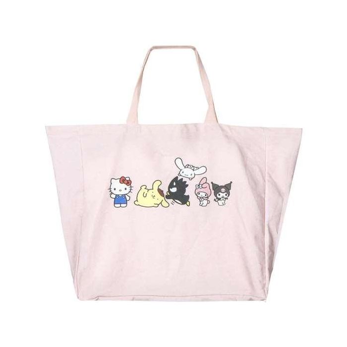 CERDÁ Tote Bag Hello Kitty and Friends 70% Poliéster, 30% Algodón - 48x43x17cm 1