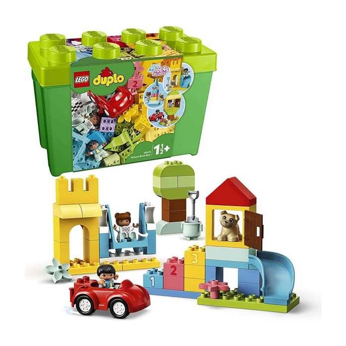 Lego Duplo Caja de Ladrillos Deluxe, Juguete de Construcción Educativo para Bebés +18 Meses, 85 Piezas 4