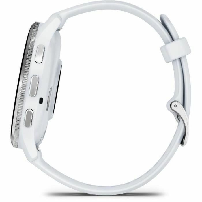 Reloj GPS conectado - GARMIN - Venu 3 - WiFi - 35,4 mm (1.4) - Acero plateado, caja blanca y correa de silicona blanca 4 Reloj GPS conectado - GARMIN - Venu 3 - WiFi - 35,4 mm (1.4) - Acero plateado, caja blanca y correa de silicona blanca 4