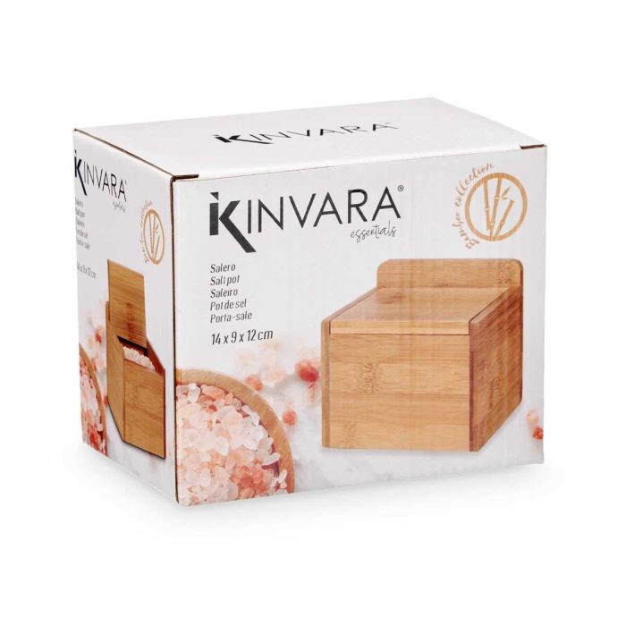 Salero Bambu Kinvara 14X11CM (8 Unidades) 1 Salero Bambu Kinvara 14X11CM (8 Unidades) 1