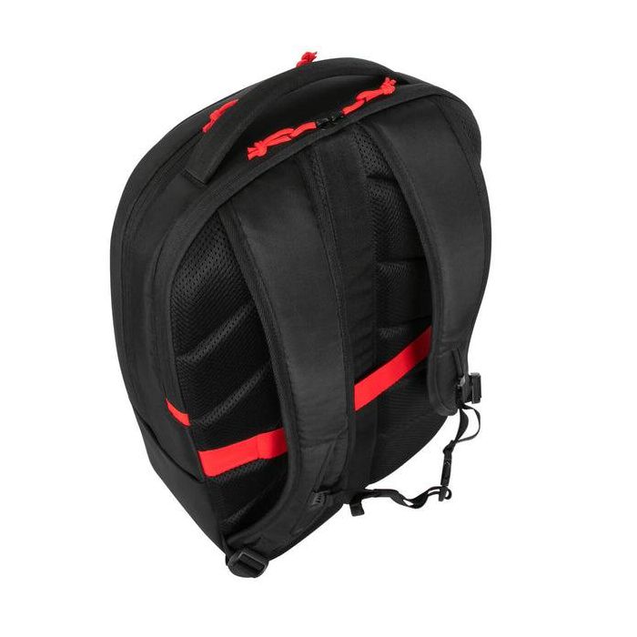 Targus Mochila para portátil Strike II de 17.3 pulgadas Negra con compartimentos para tableta, teclado y auriculares 3