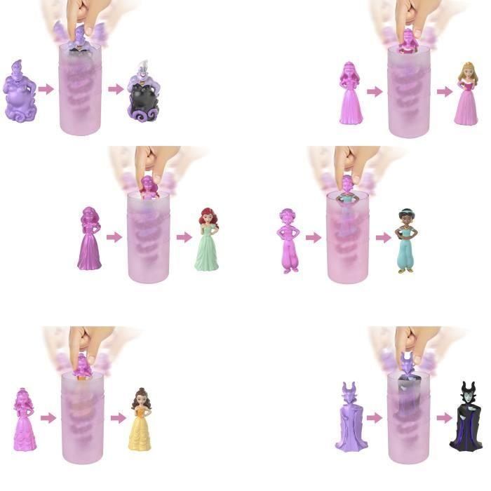 Princesas Disney-Mini-Muñecas Realeza Color Reveal-Surtido HXH16 5