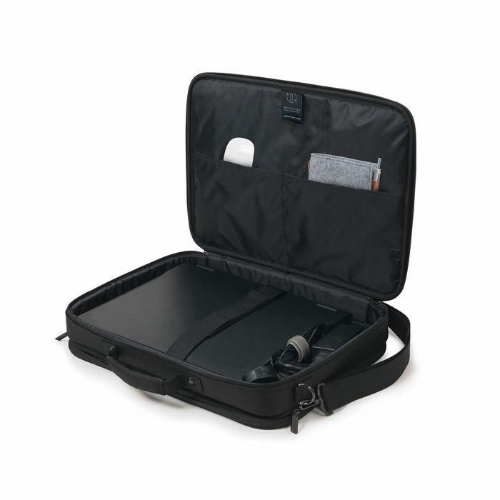 Dicota Eco Multi Plus BASE, 15-17.3", 300D rPET Polyester, Black 6 Dicota Eco Multi Plus BASE, 15-17.3", 300D rPET Polyester, Black 6