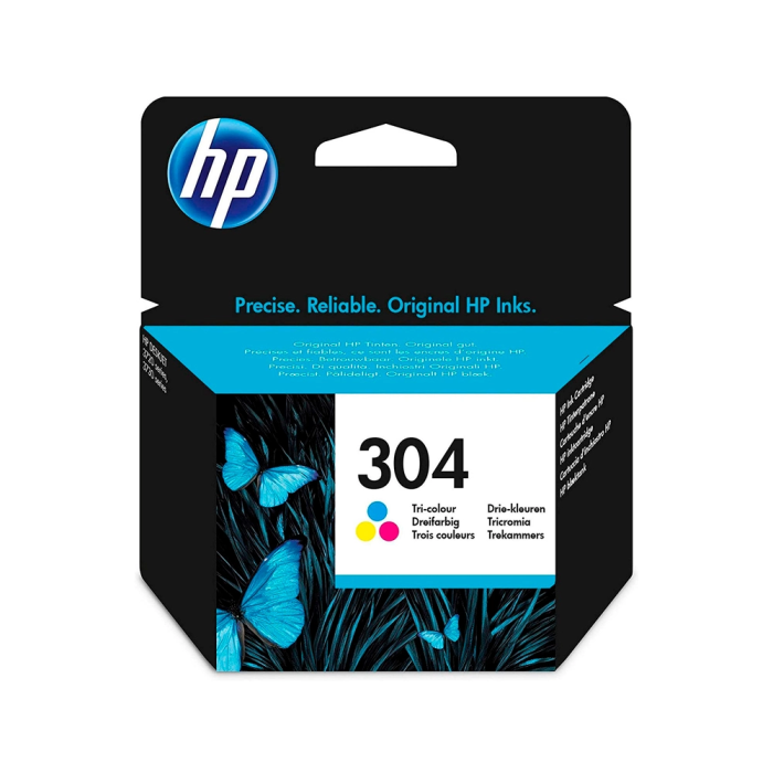 HP Cartucho de Tinta Negro Nº304 Deskjet 3720 para Impresoras HP 1